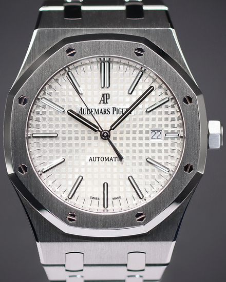 Audemars Piguet Royal Oak 41MM Silver Dial Steel Bracelet (15400ST.OO.1220ST.02)