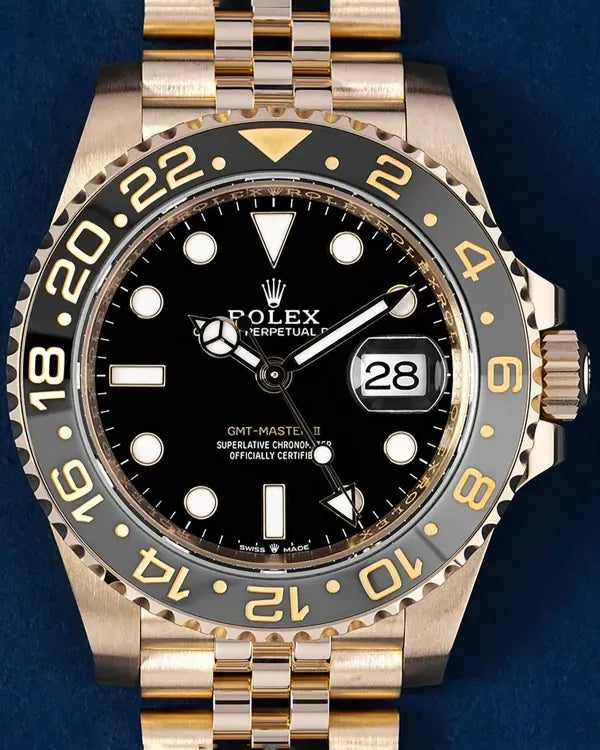 2024 Rolex GMT-Master II "Zombie" 40MM Black Dial Yellow Gold Jubilee Bracelet (126718GRNR)