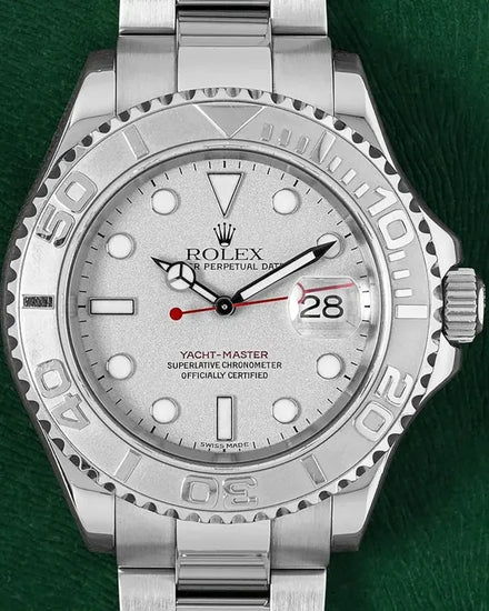 2003 Rolex Yacht-Master 40MM Silver Dial Oyster Bracelet (16622)