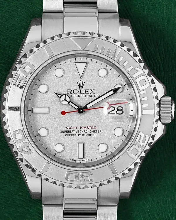 2003 Rolex Yacht-Master 40MM Silver Dial Oyster Bracelet (16622)