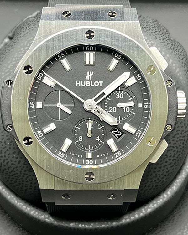 2019 Hublot Big Bang 44MM Black Dial Rubber Strap (301.SX.1170.RX)