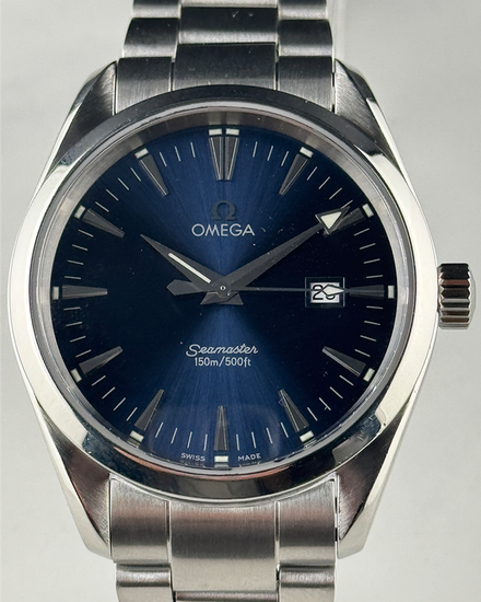 Omega Seamaster 39.2MM Quartz Blue Dial Steel Bracelet (2517.80.00)