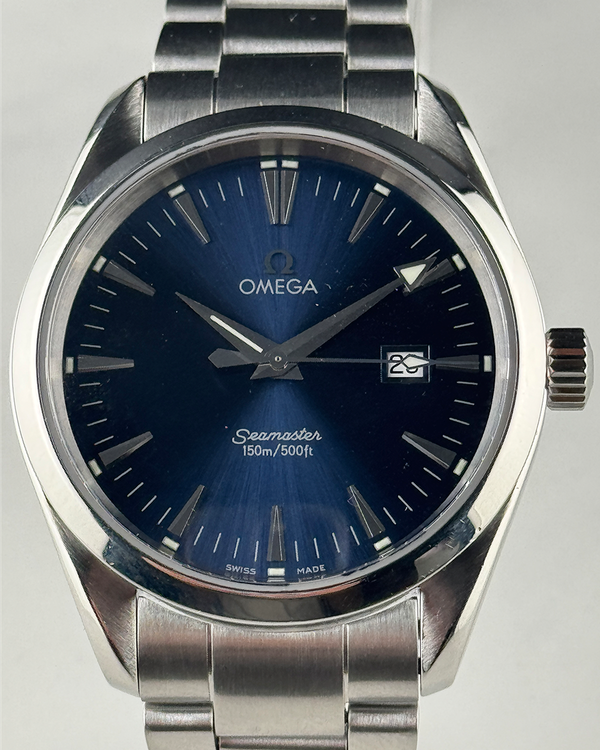 Omega Seamaster 39.2MM Quartz Blue Dial Steel Bracelet (2517.80.00)