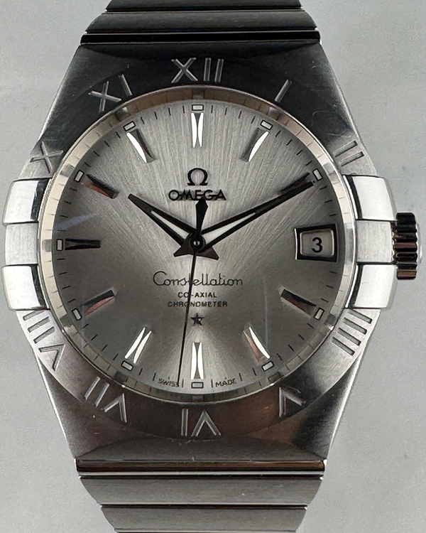 Omega Constellation 38MM Silver Dial Steel Bracelet (123.10.38.21.02.001)