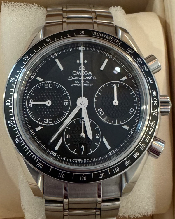 2023 Omega Speedmaster Racing 40MM Black Dial Steel Bracelet (326.30.40.50.01.001)