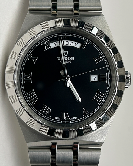 2025 Tudor Royal 41MM Black Dial Steel Bracelet (28600)