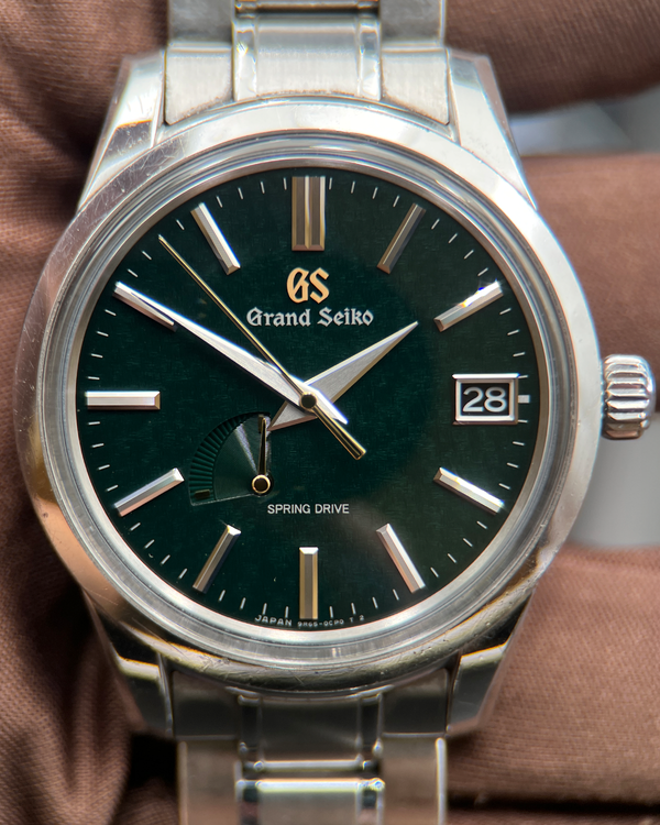 Grand Seiko Heritage L.E. "Mt. Fuji Summer Green" 40.2MM Green Dial Steel Bracelet (SBGA453)