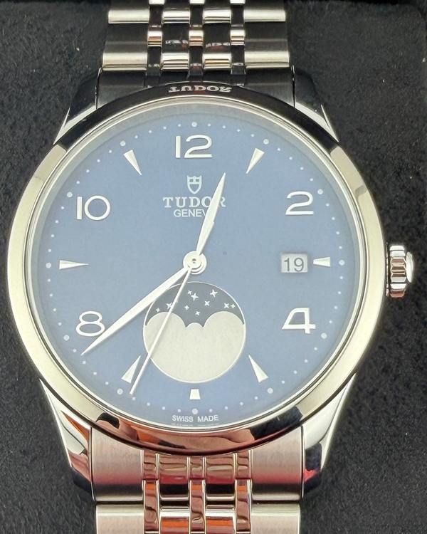 2025 Tudor 1926 Luna 39MM Blue Dial Steel Bracelet (91560)