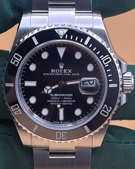 2024 Rolex Submariner Date 41MM Black Dial Oyster Bracelet (126610LN)