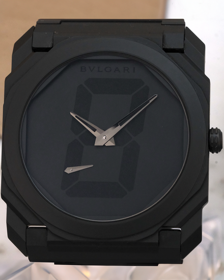 2022 Bvlgari Octo Finissimo Tatsuo Miyajima L.E. 40MM Black Dial Ceramic Bracelet (103563)