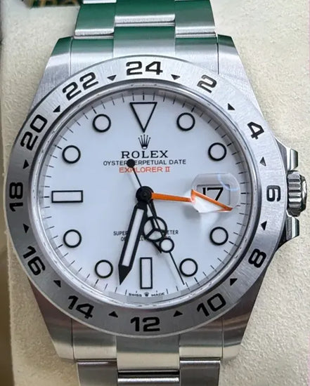 2025 Rolex Explorer II "Polar" 42MM White Dial Oyster Bracelet (226570)