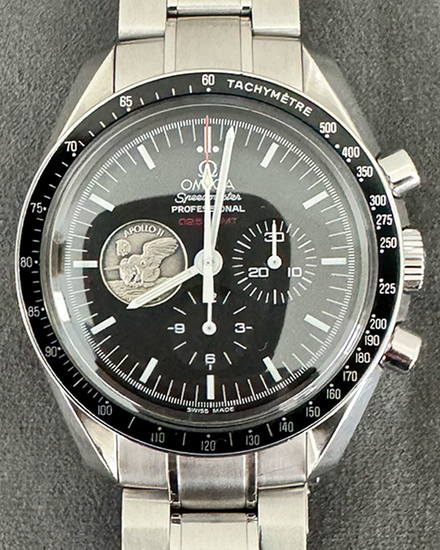 Omega Speedmaster Professional Moonwatch Apollo II 40th Anniversary L.E. 42MM Black Dial Steel Bracelet (311.30.42.30.01.002)