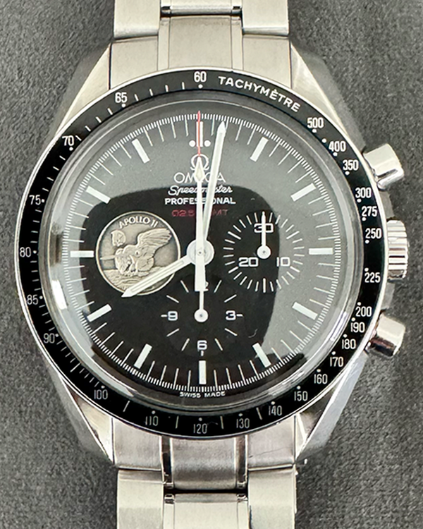 Omega Speedmaster Professional Moonwatch Apollo II 40th Anniversary L.E. 42MM Black Dial Steel Bracelet (311.30.42.30.01.002)