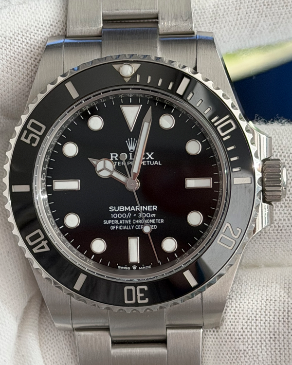 2022 Rolex Submariner No-Date 41MM Black Dial Oyster Bracelet (124060)