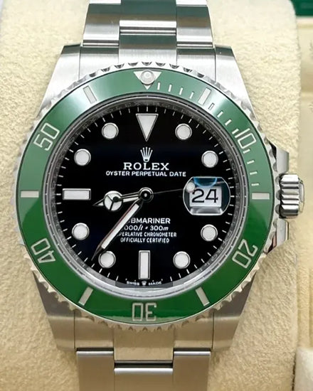 2024 Rolex Submariner Date "Starbucks" 41MM Black Dial Oyster Bracelet (126610LV)