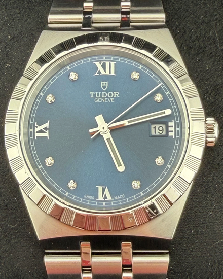 2022 Tudor Royal 38MM Blue Dial Steel Bracelet (28500)