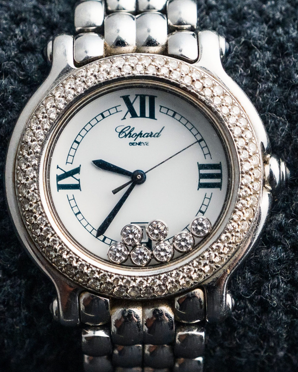 Chopard Happy Sport 32MM Quartz White Dial Steel Bracelet (27/8236-23)