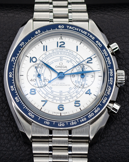 2021 Omega Speedmaster Chronoscope 43MM Silver Dial Steel Bracelet (329.30.43.51.02.001)