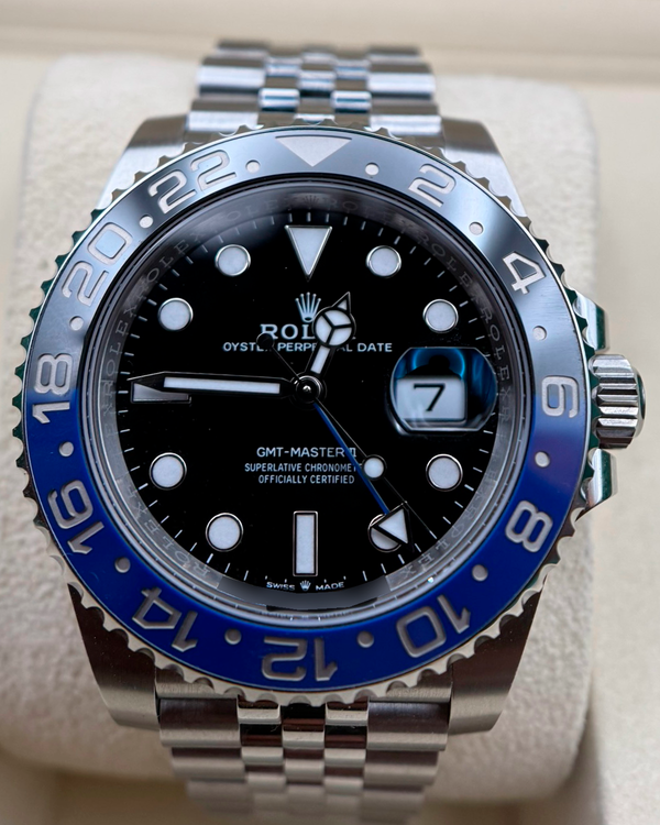 2021 Rolex GMT-Master II "Batgirl" 40mm Black Dial Jubilee Bracelet (126710BLNR)