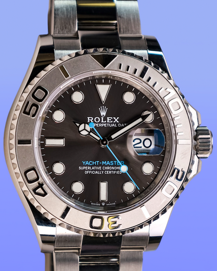 No Reserve - 2022 Rolex Yacht-Master 40MM Rhodium Dial Oyster Bracelet (126622)