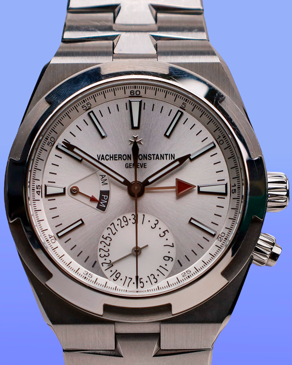 2020 Vacheron Constantin Overseas Dual Time 41MM Silver Dial Steel Bracelet (7900V/110A-B333)