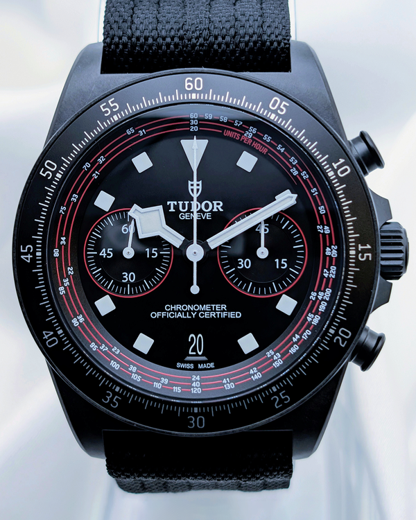 2024 Tudor Pelagos FXD Chrono 43MM Black Dial Textile Strap (25827KN)