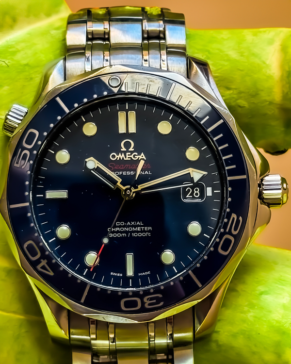 Omega Seamaster Diver 300M 41MM Blue Dial Steel Bracelet (212.30.41.20.03.001)