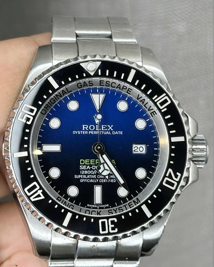 Rolex Sea-Dweller Deepsea "James Cameron" 44MM Blue Dial Oyster Bracelet (116660)