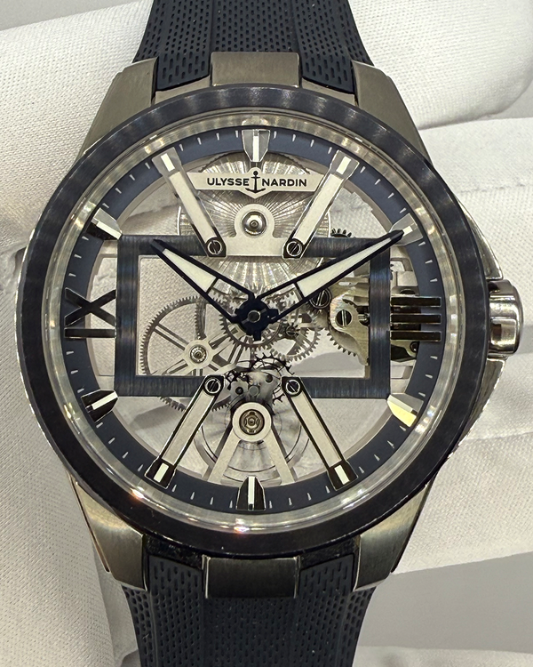2022 Ulysse Nardin Blast Skeleton X 42MM Skeleton Dial Rubber Strap (3713-260/03)
