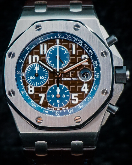 2022 Audemars Piguet Royal Oak Offshore "Havana" 42MM Brown Dial Leather Strap (26470ST.OO.A099CR.01)