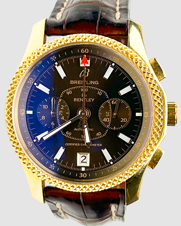 Breitling Bentley Mark VI L.E. 42MM Brown Dial Leather Strap (H26362)