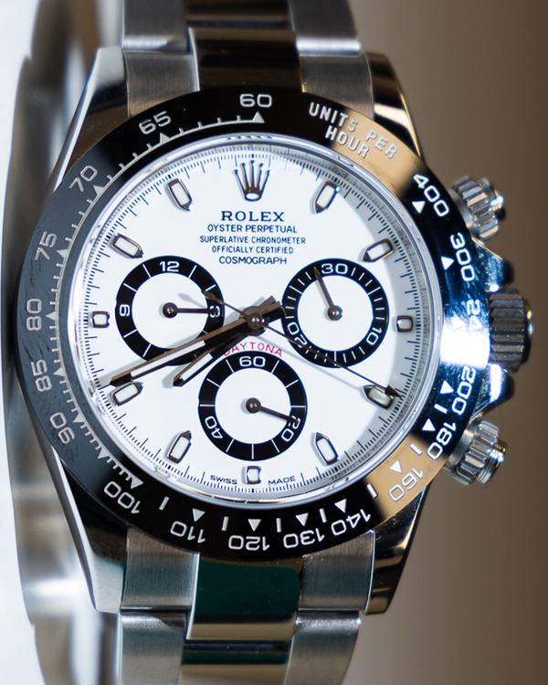 2020 Rolex Cosmograph Daytona "Panda" 40MM White Dial Oyster Bracelet (116500LN)