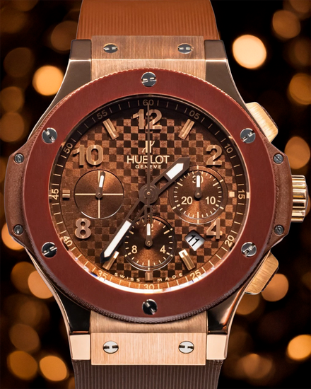 Hublot Big Bang "Capuccino" S. E. 44MM Brown Dial Rubber Strap (301.PC.3380.RC)