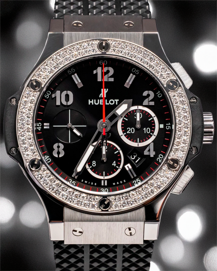 2023 Hublot Big Bang 44MM Black Dial Rubber Strap (301.SX.130.RX.114)