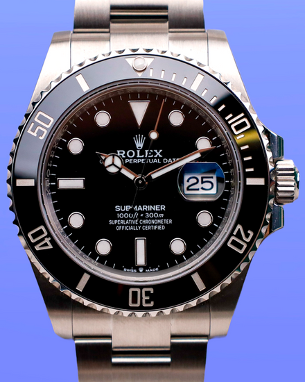 No Reserve - 2025 Rolex Submariner Date 41MM Black Dial Oyster Bracelet (126610LN)