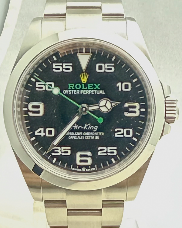2025 Rolex Air-King 40MM Black Dial Oyster Bracelet (126900)