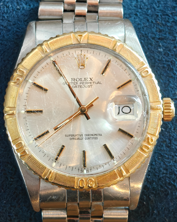Rolex Datejust Turn-O-Graph 36MM Silver Dial Jubilee Bracelet (1625)