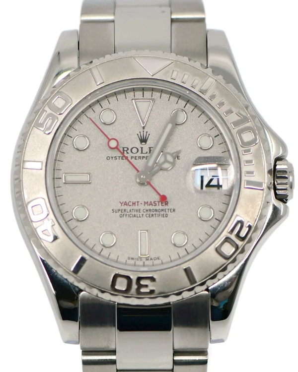 2000 Rolex Yacht-Master 35MM Silver Dial Oyster Bracelet (168622)
