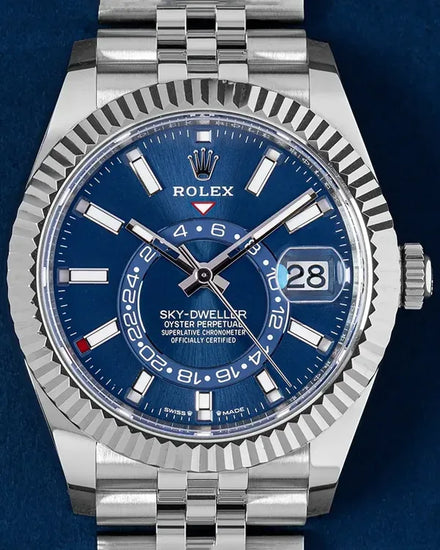 2024 Rolex Sky-Dweller 42MM Blue Dial Jubilee Bracelet (336934)