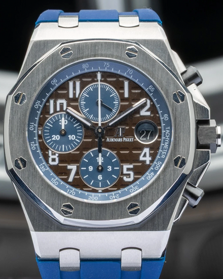 Audemars Piguet Royal Oak Offshore Chronograph “Havana” 42MM Brown Dial Rubber Strap (26470ST.OO.A099CR.01)