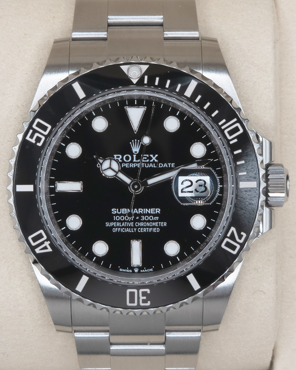 2025 Rolex Submariner Date 41MM Black Dial Oyster Bracelet (126610LN)