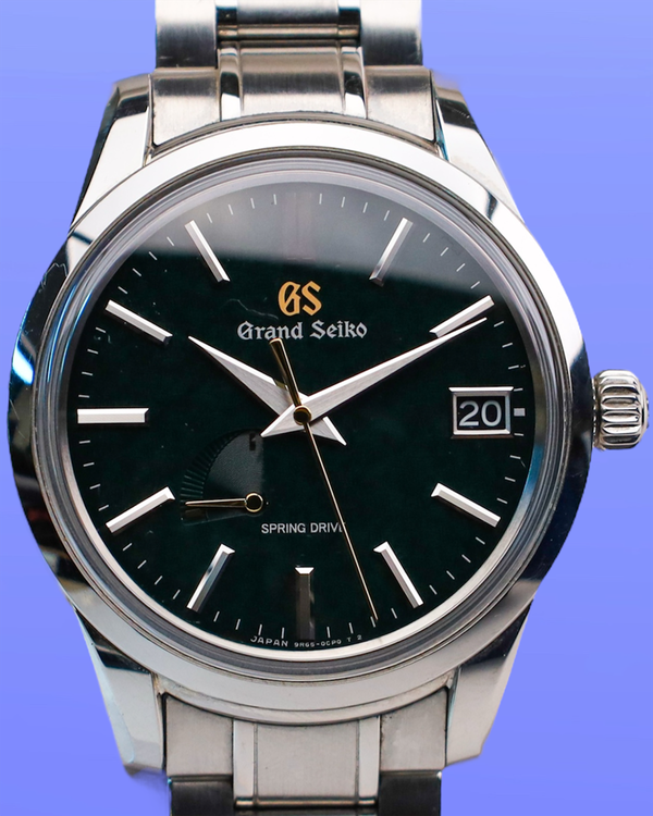 No Reserve - Grand Seiko Heritage L.E. "Mt. Fuji Summer Green" 40.2MM Green Dial Steel Bracelet (SBGA453)