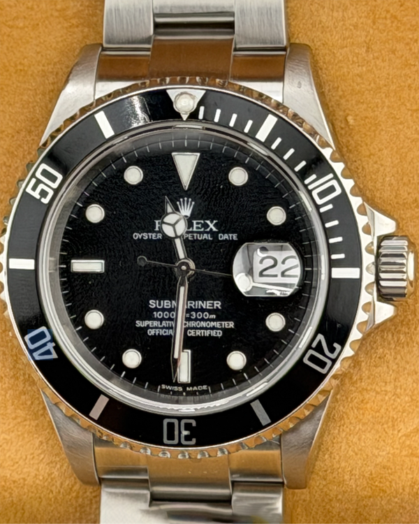 SR 2006 Rolex Submariner Date 40MM Black Dial Oyster Bracelet (116610LN)