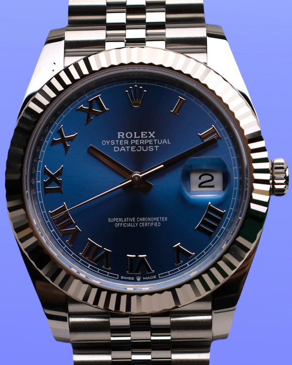 2025 Rolex Datejust 41MM Blue Dial Jubilee Bracelet (126334)
