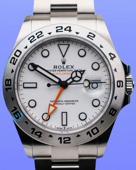 2025 Rolex Explorer II "Polar" 42MM White Dial Oyster Bracelet (226570)