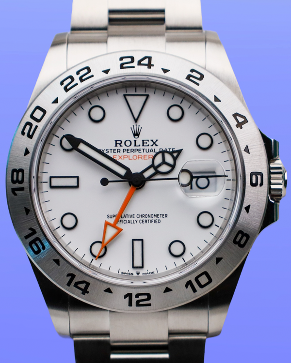 2025 Rolex Explorer II "Polar" 42MM White Dial Oyster Bracelet (226570)