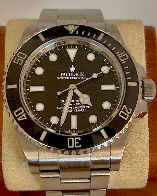 2023 Rolex Submariner No-Date 41MM Black Dial Oyster Bracelet  (124060)