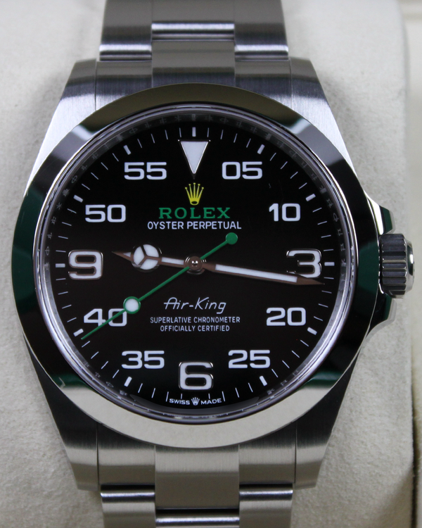 2025 Rolex Air-King 40MM Black Dial Oyster Bracelet (126900)