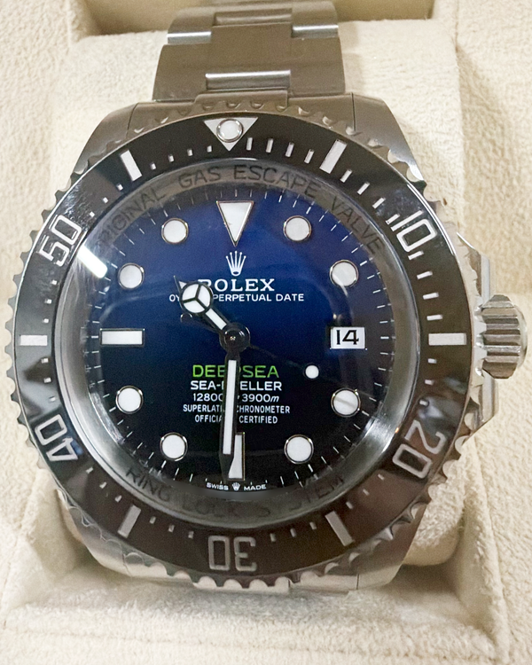 2024 Rolex Sea-Dweller Deepsea "James Cameron" 44MM Blue Dial Oyster Bracelet (136660)