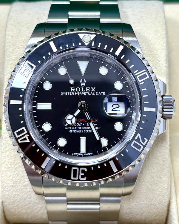 Rolex Sea-Dweller "Red Letters" 43MM Black Dial Oyster Bracelet (126600)